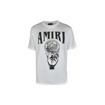 Witte Katoenen Grafische T-shirt Amiri , White , Heren