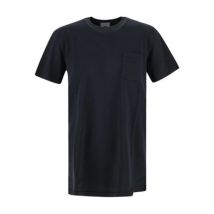 Katoenen T-shirt in PT-stijl PT Torino , Black , Heren