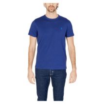 Mick T-Shirt Lente/Zomer Collectie U.s. Polo Assn. , Blue , Heren