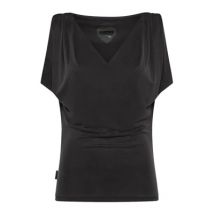 MM V-Hals T-Shirt RRD , Black , Dames