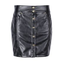 Leather Skirts Chiara Ferragni Collection , Black , Dames