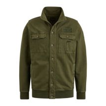 Overshirt- PME Button Jacket Open END Jersey PME Legend , Green , Heren