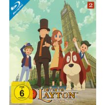 Detektei Layton - Rätselhafte Fälle - Volume 2 - Disc 1 - Episoden 11 - 15 (DVD)