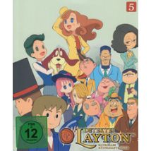 Detektei Layton - Rätselhafte Fälle - Volume 5 - Disc 2 - Episoden 46 - 50 (Blu-ray)