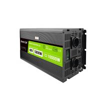 Green Cell PowerInverter LCD 48V 5000W/10000W car inverter with display - pure sine wave (INVGC48P5000LCD)