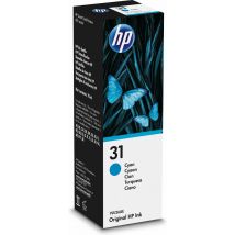hpinc HP 31 70-ml Cyan Original Ink Bottle Alkuperäinen (1VU26AE)