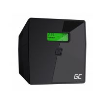 Green Cell UPS03 UPS-virtalähde Linjainteraktiivinen 1,999 kVA 600 W 4 AC-pistorasia(a) (UPS03)