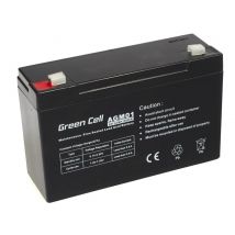 Green Cell AGM Battery 6V 12Ah - Batterie - 12.000 mAh Sealed Lead Acid (VRLA) (AGM01)