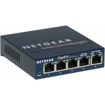 Netgear NETGEAR GS105 Hallitsematon Gigabit Ethernet (10/100/1000) Sininen (GS105GE)