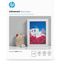 hpinc HP Advanced Photo -kiiltopaperi, 25 arkkia, 13 × 18 cm, reunukseton (Q8696A)