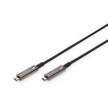 DIGITUS USB Type-C-USB Type -C AOC Hybrid cable 4K@60Hz USB 3.1 SPEC 15m (AK-330160-150-S)