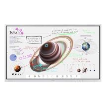 Samsung WM85B interaktiivinen kirjoitustaulu 2,16 m (85') 3840 x 2160 pikseliä Kosketusnäyttö Vaaleanharmaa HDMI (LH85WMBWLGCXEN)