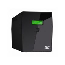 Green Cell UPS05 UPS-virtalähde Linjainteraktiivinen 3 kVA 1200 W 5 AC-pistorasia(a) (UPS05)