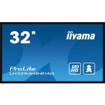 iiyama IIYAMA LH3254HS-B1AG 32inch 1920x1080 FHD IPS panel Haze 25percent 500cd/m Landscape and Portrait Signal FailOver Speakers (LH3254HS-B1AG)