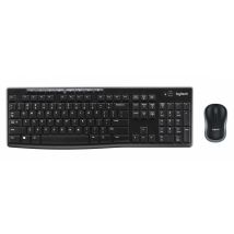 logitech Logitech Wireless Keyboard+Mouse MK270 black retail (920-004511)