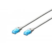 DIGITUS CAT 5e U-UTP patch cord, PVC AWG 26/7, length 2 m, color white (DK-1512-020/WH)