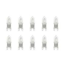 10x Halogeen Insteeklamp | G9 Dimbaar | 42W