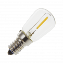 Lighto | LED filament | Kleine fitting E14 | Buislamp | Helder | 26mm | 1W