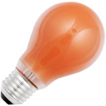 Halogeen gloeilamp | Grote fitting E27 | Standaardlamp | Oranje | 52mm | 11W