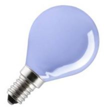 Gloeilamp Kogellamp | Kleine fitting E14 | 25W Blauw