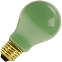 Gloeilamp | Grote fitting E27 | Standaardlamp | Groen | 60mm | 40W
