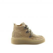 Damskie jasnobrązowe botki Marc O' Polo 50916066301300-728