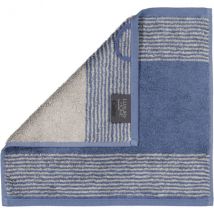 Cawö - Luxury Home Two-Tone 590 - Farbe: nachtblau - 10 - Seiflappen 30x30 cm