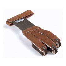 Neet Schießhandschuh N-FG-2L aus braunem Wildleder - Neet