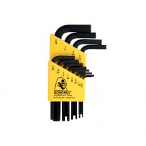 Jeu de clés Allen Bondhus .050-5/16 - Bondhus