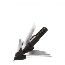 Lote de 3 puntas de caza QAD Exodus con cuchillas fijas - QAD