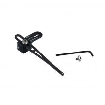 Decut Campus schwarzer Standard-Carbon-Clicker mit Schraube - Decut