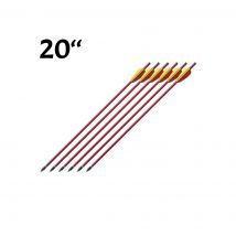 Paquete de 6 flechas de 51 cm para ballestas - Hattila