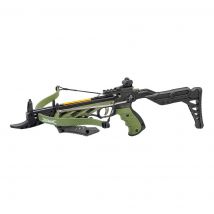 TCS2 Alligator-Mini-Armbrust mit verstellbarem Schaft 80 lbs - Mankung