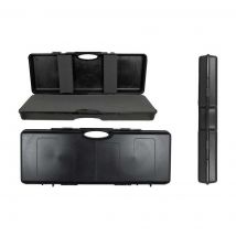 Mallette de transport noire en ABS 85x30x13 cm avec mousse à découper - Hattila