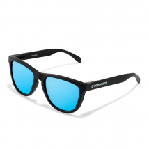 Regular Matte Black - Blue Chrome