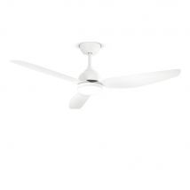 Ventilatore Nordico Pegaso+ Metallo Bianco Acrilico Led 18W Cct