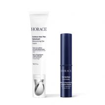 Duo Anti-Cernes Anti-Poches Horace | Crème contour des yeux pour homme et stick correcteur cernes & imperfections