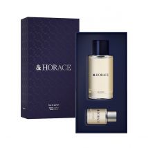 Coffret Cadeau &Horace | x1 Parfum de 100 ml et x1 Format Voyage 15 ml | Coffret Parfum Homme | Aux Notes Fraîches, Boisées et Epicées