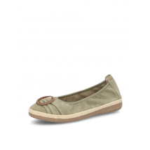 Veloursleder Ballerina