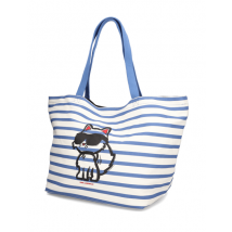 KARL LAGERFELD ikon print stripe shop
