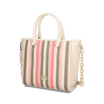 L.Credi striped handbag Olara