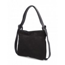 Lazzarini Veloursleder Hobo Bag