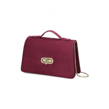 Silvia Schneider Veloursleder Mini Bag