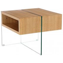 Tavolino "Venezia" - 60 x 60 x 50 cm - Finitura Quercia