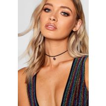 Collier Ras-Du-Cou Holographique - Noir - Taille Unique, Noir