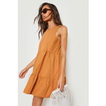 Robe Babydoll À Volants - Chair - 38, Chair