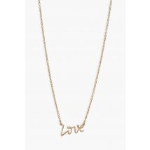Collier Love - Jaune Or - One Size, Jaune Or