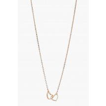 Collier Coeur - Jaune Or - One Size, Jaune Or