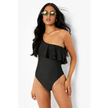 "Tall" - Maillot De Bain Volanté - Noir - 40, Noir