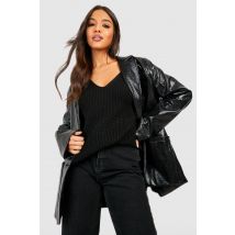 Pull À Col V - Noir - S, Noir